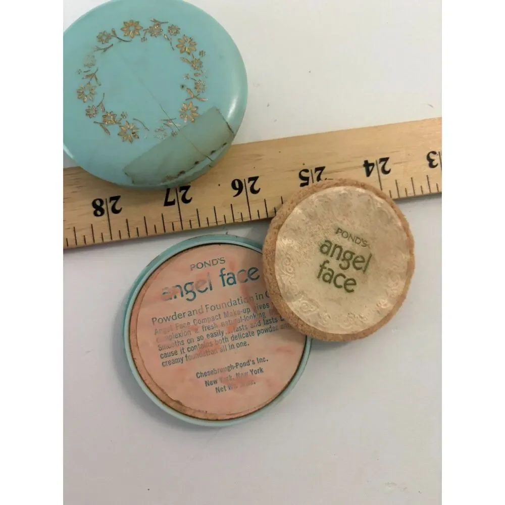 Vintage Angel Face Compact makeup by ponds
